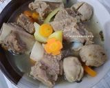 Foto langkah ke 7 dari resep Sop Iga Bakso Kuah Bening.