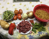 Foto del paso 1 de la receta: Guiso de fideos #invierno