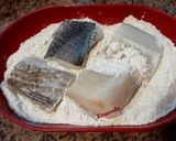 A picture of step 4 of 1️⃣ Fried Salted Cod🐟 without Batter.