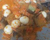 Foto langkah ke 6 dari resep Balado Terong Ungu dan Telur Puyuh.