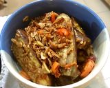 Foto langkah ke 5 dari resep Terong balado ikan teri.