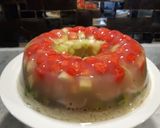 Foto langkah ke 3 dari resep Puding Buah kelapa muda.