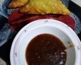 A picture of step 9 of Chicken and Vegetables Samosa.