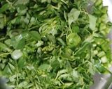 A picture of step 2 of Methi Matar Malai.