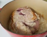A picture of step 2 of Chile Verde style pork roast.