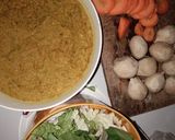 Foto langkah ke 1 dari resep Soto sayur (sayur sop bumbu soto).