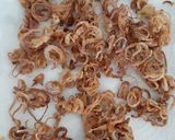 A picture of step 4 of Fried Onion.