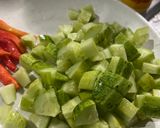 Foto langkah ke 1 dari resep Rujak Timun cuka.