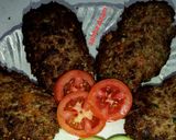 A picture of step 6 of Chapli kabab😋چپلی کباب😋.
