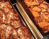 Foto langkah ke 8 dari resep Biscoff x Milo Brownies ♡ Shiny Crust & Fudgy Choco ❤.