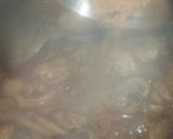 A picture of step 5 of Chicken qorma.