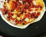A picture of step 6 of Jini roll dosa.
