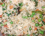 A picture of step 6 of Methi mutter pulao.