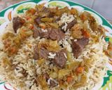 Foto del paso 2 de la receta Arroz con carne de ternera al curry