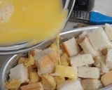 Foto langkah ke 4 dari resep Puding roti tawar panggang.