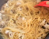 Foto del paso 4 de la receta: Espaguetis con rape y alga nori