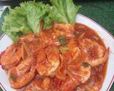 Foto langkah ke 5 dari resep Udang saos padang ala kang seafood enak mantap anti gagal.