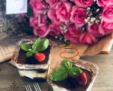 Hình bước làm 6 của món Tiramisu đơn giản không rượu, trứng