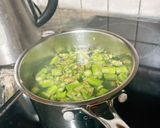 Φωτογραφία βήματος 3 της συνταγής Quiche με σολομό, σπαράγγια και κρέμα γάλακτος