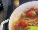 A picture of step 11 of Pork Medallions in a Mushroom and Sherry creamy sauce.