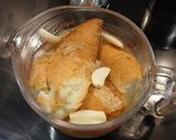 Foto del paso 2 de la receta: Cocina de subsistencia: Gachas con caldos de Pasta y Garbanzos