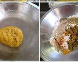 A picture of step 2 of Mughdi khakhra.