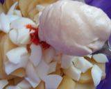 A picture of step 4 of Potatoe salad.