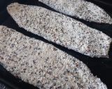 Foto del paso 2 de la receta: Milanesas de berenjena con harina de avena y semillas