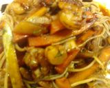 صورة لخطوة 5 من وصفة نوديلز صينى مع الصويا والروبيان و الخضر 🍝Shrimp Chinese Noodles,