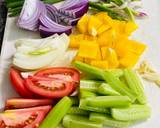 Hình bước làm 1 của món Mực Xào Thập Cẩm