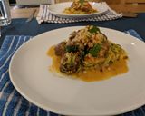 A picture of step 9 of Courgetti and Meatballs.