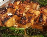 A picture of step 11 of Teriyaki Salmon Bites.