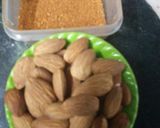 A picture of step 1 of Smoky Spicy Garlic Almonds.