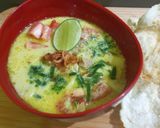 Foto langkah ke 10 dari resep Soto daging kuah santan.