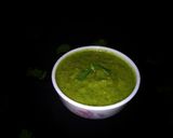 A picture of step 3 of Peanut Coriander Chutney.