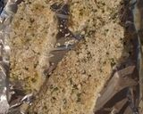 A picture of step 2 of Brad's potato parmesan crusted cod.