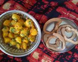 પિરો નેપાલી આલુ દમ & સેલ રોટી(dum aalu and sell roti recipe in gujarati) રેસીપી સ્ટેપ7ફોટો