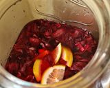 Foto del paso 2 de la receta: Agua de jamaica con jengibre y naranja