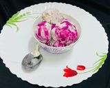 A picture of step 6 of Jamun ice cream.