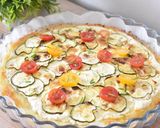 Cukkinis túrós pite recept fázis 4 fotója