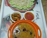 A picture of step 2 of Plain rice with mong masur dal. #cookpadApp.