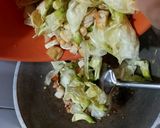 Foto langkah ke 3 dari resep Tumis Bunga Turi Putih dan Tahu Lombok.