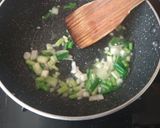 A picture of step 7 of Schezwan Fried Rice.
