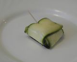 Rántott cukkini mozzarellával töltve recept fázis 3 fotója