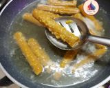 A picture of step 4 of Rajasthani Gatte ki sabzi (no onion no garlic).