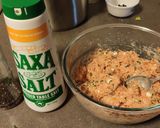 A picture of step 6 of Onion stalk sweet potato muffins.