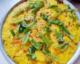 A picture of step 11 of गुजराती खमन ढोकला.
