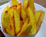 A picture of step 8 of French fries and Fried Egg (Breakfast treat 2)🍟.