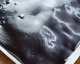 Gambar langkah 13 resipi Kek Batik 'Melting'/ Kek Batik Ganache Coklat.