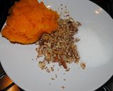 A picture of step 8 of Stuffed spicy pumpkin bread.